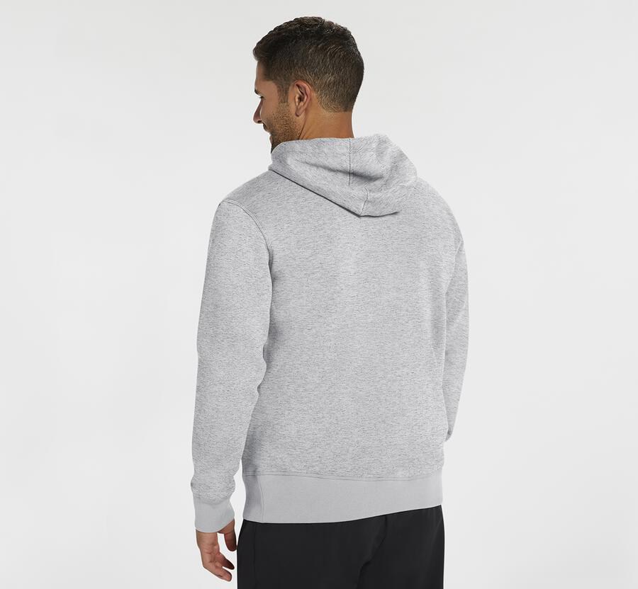 Hoka One One Kapşonlu Sweatshirt Erkek Gri - Performance - KA5802943